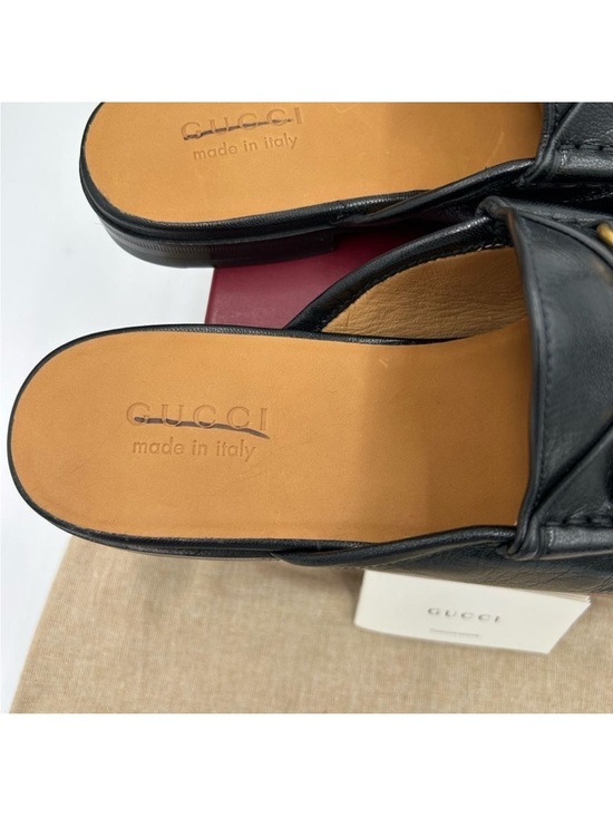 Men’s Gucci horse bit ROOS slip on loafer size 8, made in Italy main image 8